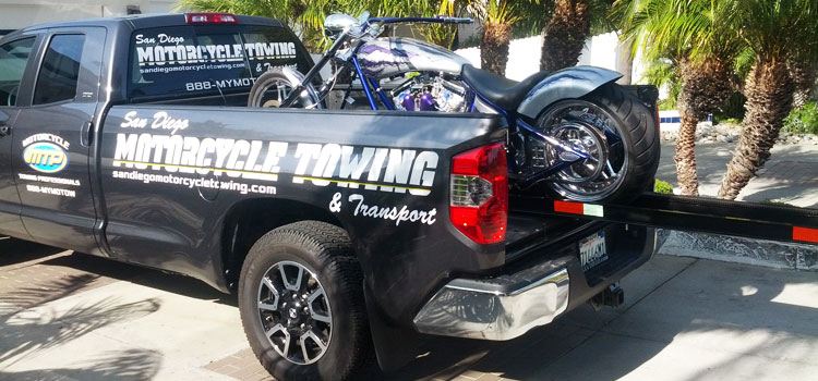 Motorcycle Towing in San Diego